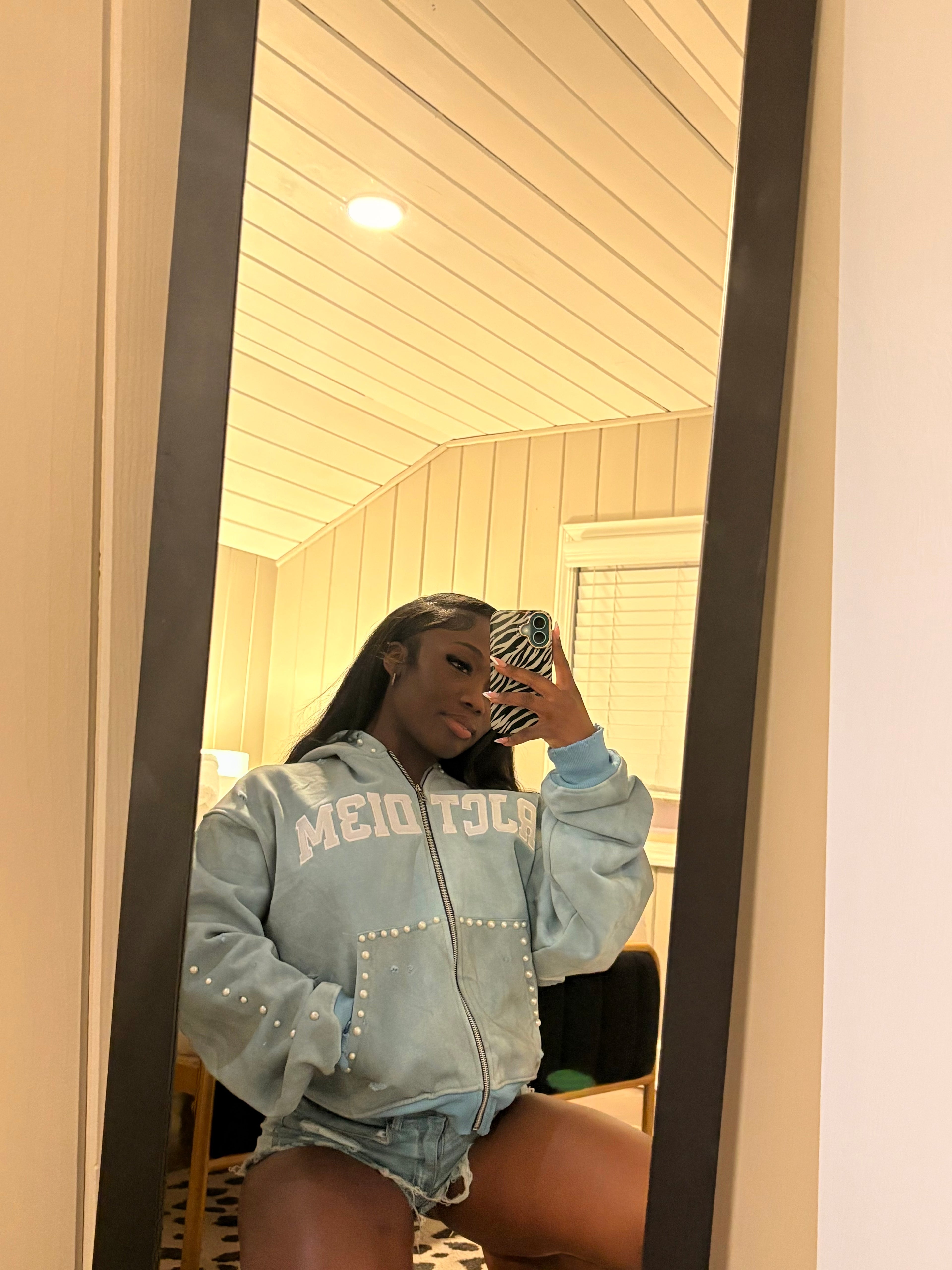 Blue Zip Up
